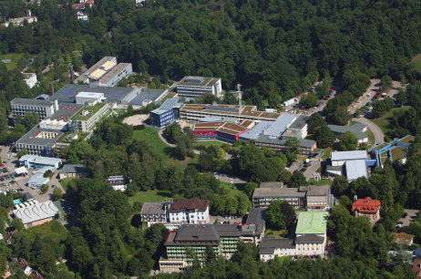 Luftfoto von dem SWR Grundstück (Funkhaus)
