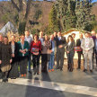 Gruppenfoto: Bürgermeister der Bewerberstädte für das UNESCO-Welterbe beim Treffen in Baden bei Wien Dezember 2019
