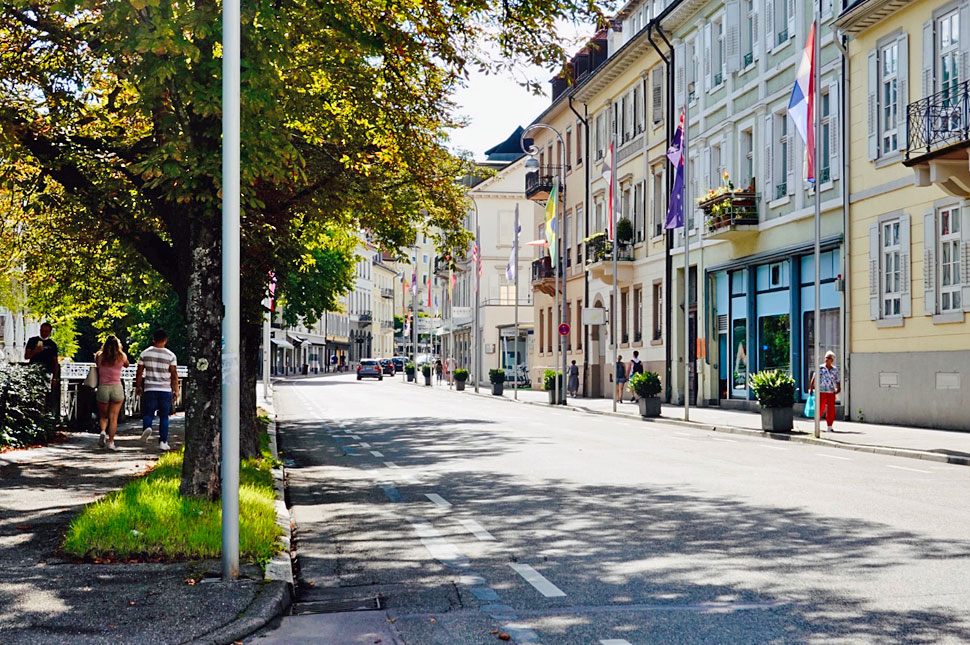 Blick Richtung Hindenburgplatz