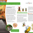 Tafel mit Informationen zum Bienenpfad in Baden-Baden
