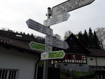 Wegweiser in Malschbach