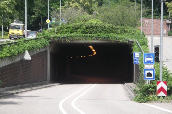 Michaelstunnel-Einfahrt von Osten
