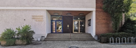 Eingang des Kindergartens St. Dionys. 