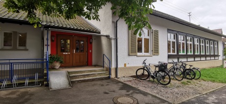 Eingangsbereich des Kindergartens St. Franziskus. 