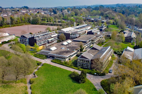 Luftbild Gebäude Robert-Schuman-Schule