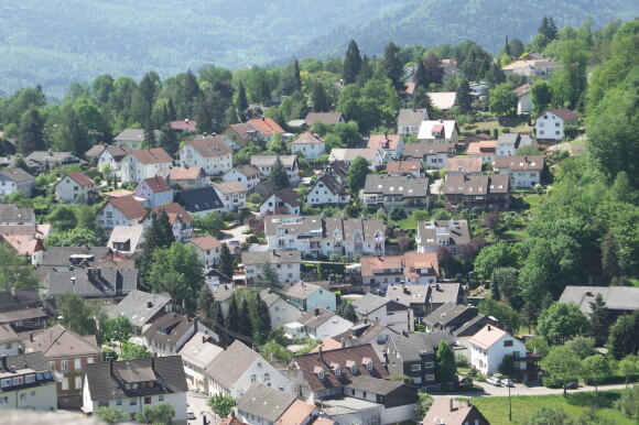 Blick auf Ebersteinburg