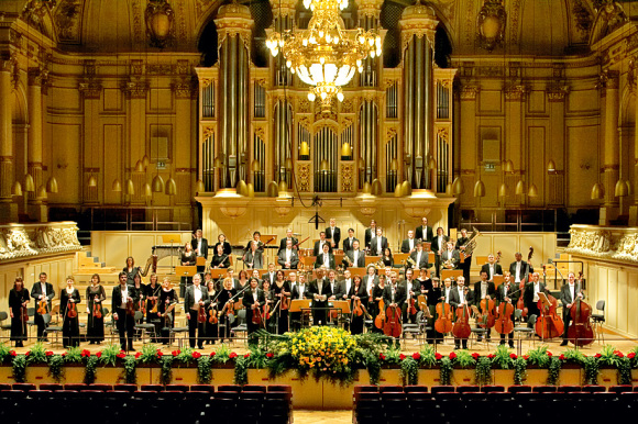 Orchester in der Philharmonie