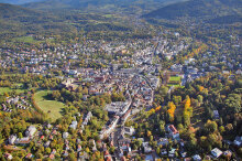 Blick von Westen über Baden-Baden 