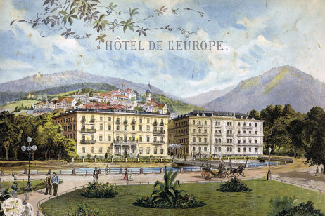 Hotel "Europäischer Hof", 1890