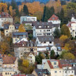 Villen auf einem Berg in Baden-Baden