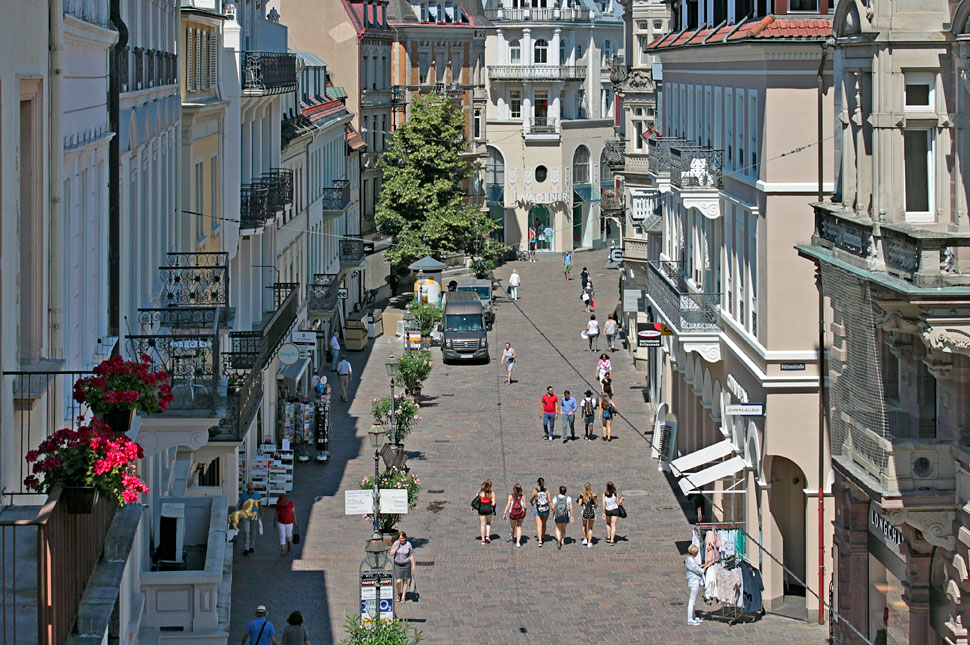 Blick in die Lange Straße