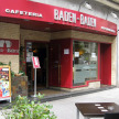 Eingang des Restaurants "Baden-Baden" in Bilbao/Spanien