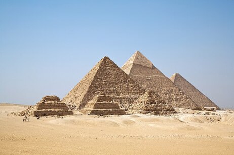 Die Pyramiden von Gizeh (Ägypten)