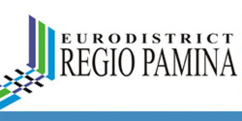 Logo mit der Aufschrift Euro District  Regio Pamina 