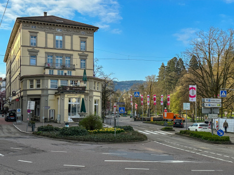 Hindenburgplatz Baden-Baden.