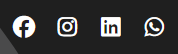 Screenshot Socila Media Icons